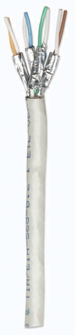 Intellinet Cat6, 305m netwerkkabel Grijs S/FTP (S-STP)