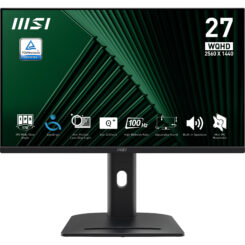 MSI Pro MP275QPG computer monitor 68,6 cm (27") 2560 x 1440 Pixels Wide Quad HD LCD Zwart