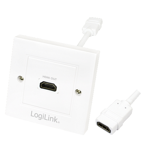 LogiLink AH0014 HDMI kabel HDMI Type A (Standaard) Wit - Afbeelding 2
