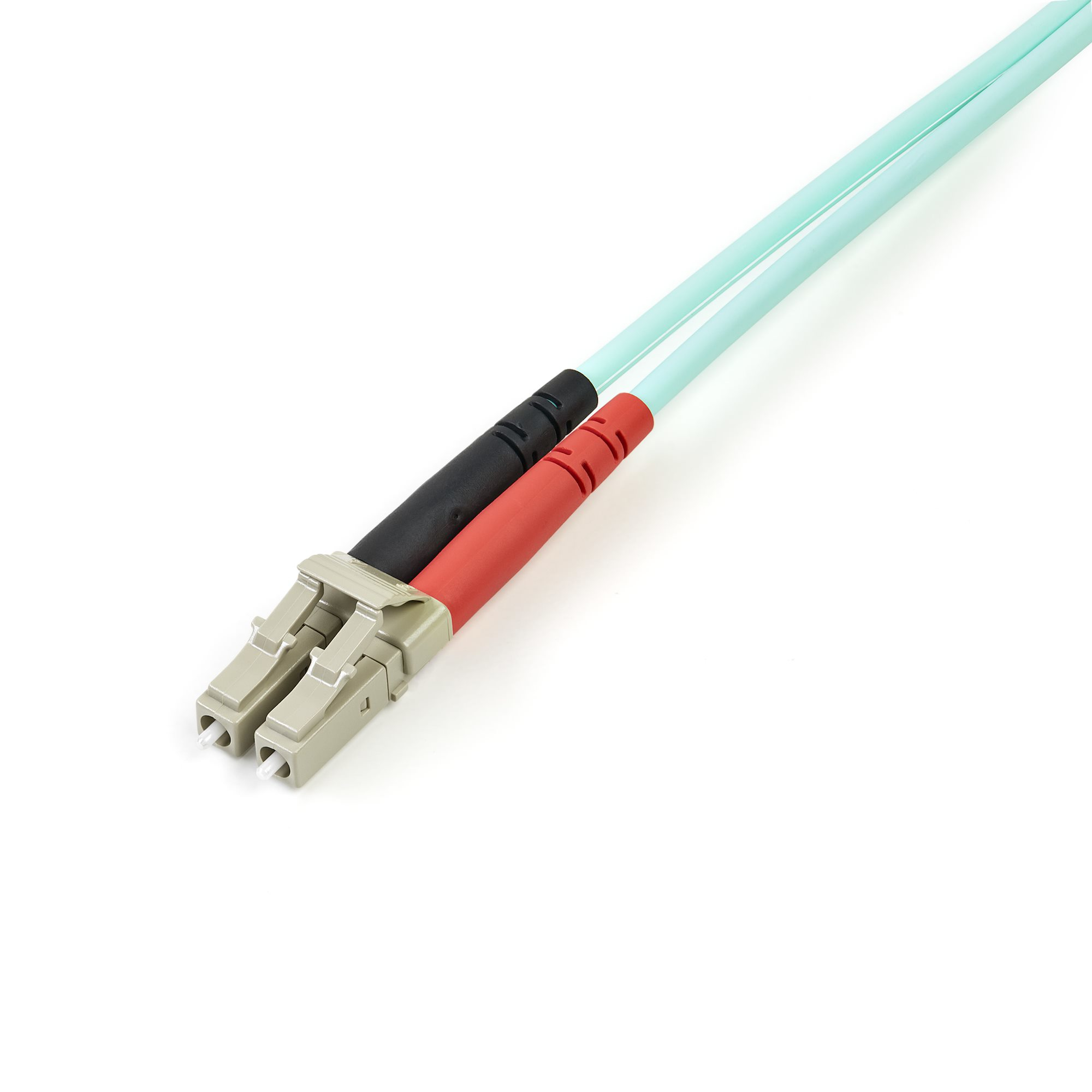 StarTech.com 5m LC/UPC naar LC/UPC OM3 Multimode Glasvezel Netwerkkabel, Full Duplex 50/125µm Zipcord Fiber, 100G Netwerken, LOMMF/VCSEL, <0.3dB Low Insertion Loss, LSZH Fiber Optic Patch Kabel - Afbeelding 3