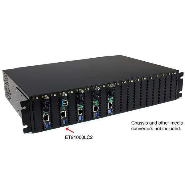 StarTech.com Glasvezel Converter Gigabit 1000Mbit MM Glasvezel LC 550m - Afbeelding 5