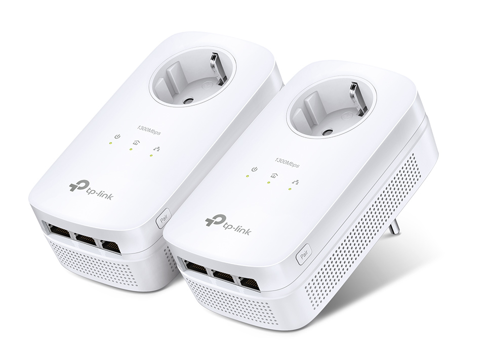 TP-Link TL-PA8030P KIT PowerLine-netwerkadapter 1200 Mbit/s Ethernet LAN Wit 2 stuk(s) - Afbeelding 2