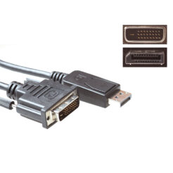 ACT Verloopkabel DisplayPort male naar DVI male 5,00 m - Afbeelding 2