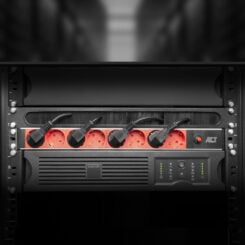 ACT Stekkerdoos PDU 19" C14 IEC60320 8-voudig type F, 3m H05VV-F 3G1.0 - Afbeelding 6