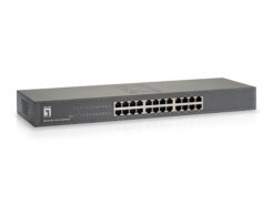 LevelOne GSW-2457 netwerk-switch Unmanaged Gigabit Ethernet (10/100/1000) Zwart
