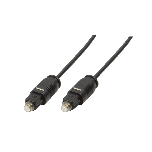 LogiLink Toslink - Toslink, 1m audio kabel Zwart - Afbeelding 2