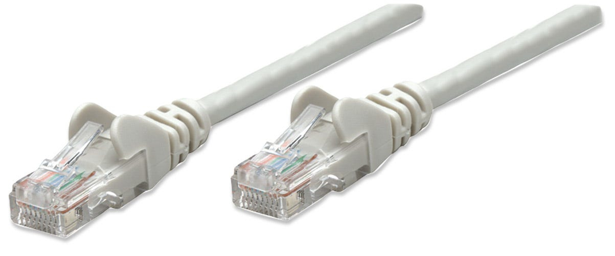 Intellinet 15m Cat6 netwerkkabel Grijs U/UTP (UTP)