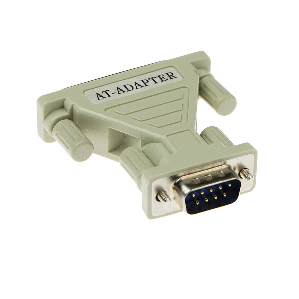 ACT D-sub Adapter 9 polig male naar 25 polig female with molded body - Afbeelding 2