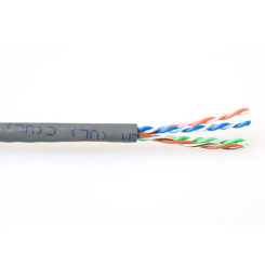 ACT CAT6A U/UTP PVC patch 305 m grijs