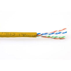ACT CAT6A U/UTP PVC patch 305 m geel