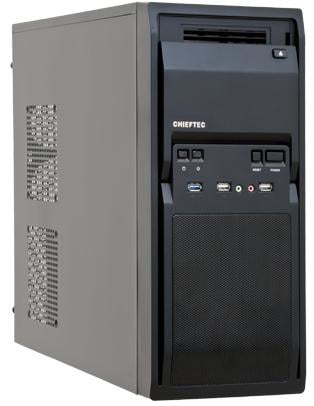 Chieftec LG-01B-OP computerbehuizing Midi Tower Zwart - Afbeelding 2