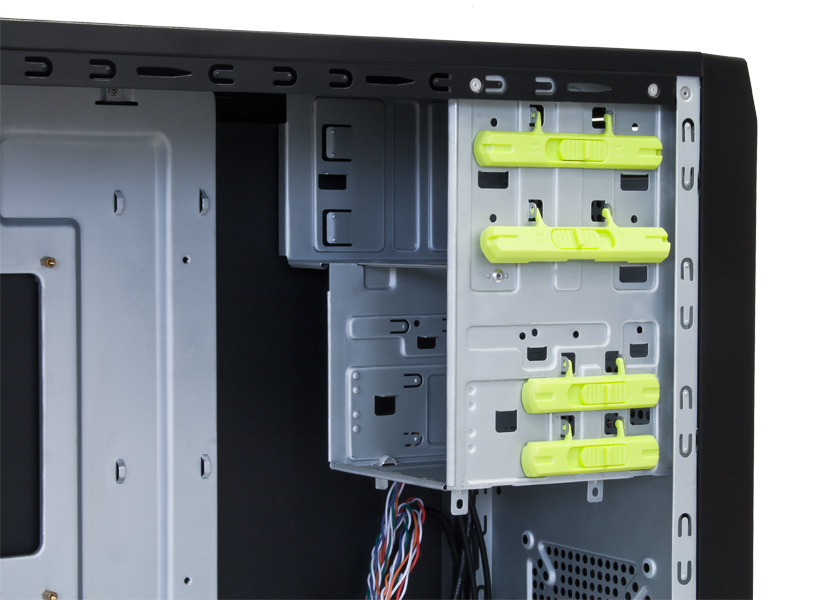 Chieftec LG-01B-OP computerbehuizing Midi Tower Zwart - Afbeelding 6