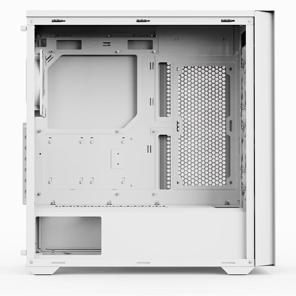 Aerocool D502A Midi Tower Wit - Afbeelding 4