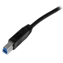 StarTech.com 1 m gecertificeerde SuperSpeed USB 3.0 A-naar-B-kabel M/M - Afbeelding 4