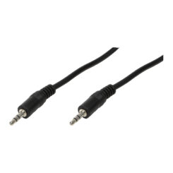 LogiLink 3.5mm - 3.5mm, 10m audio kabel Zwart - Afbeelding 2