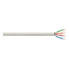 LogiLink Kat.6, 100 m netwerkkabel Grijs Cat6 U/UTP (UTP)