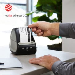 DYMO LabelWriter 550 Labelprinter | Labelmaker met direct thermisch printen | Automatische labelherkenning | Drukt adreslabels, verzendlabels, barcodelabels af en meer | Tweepolige EU-stekker - Afbeelding 9