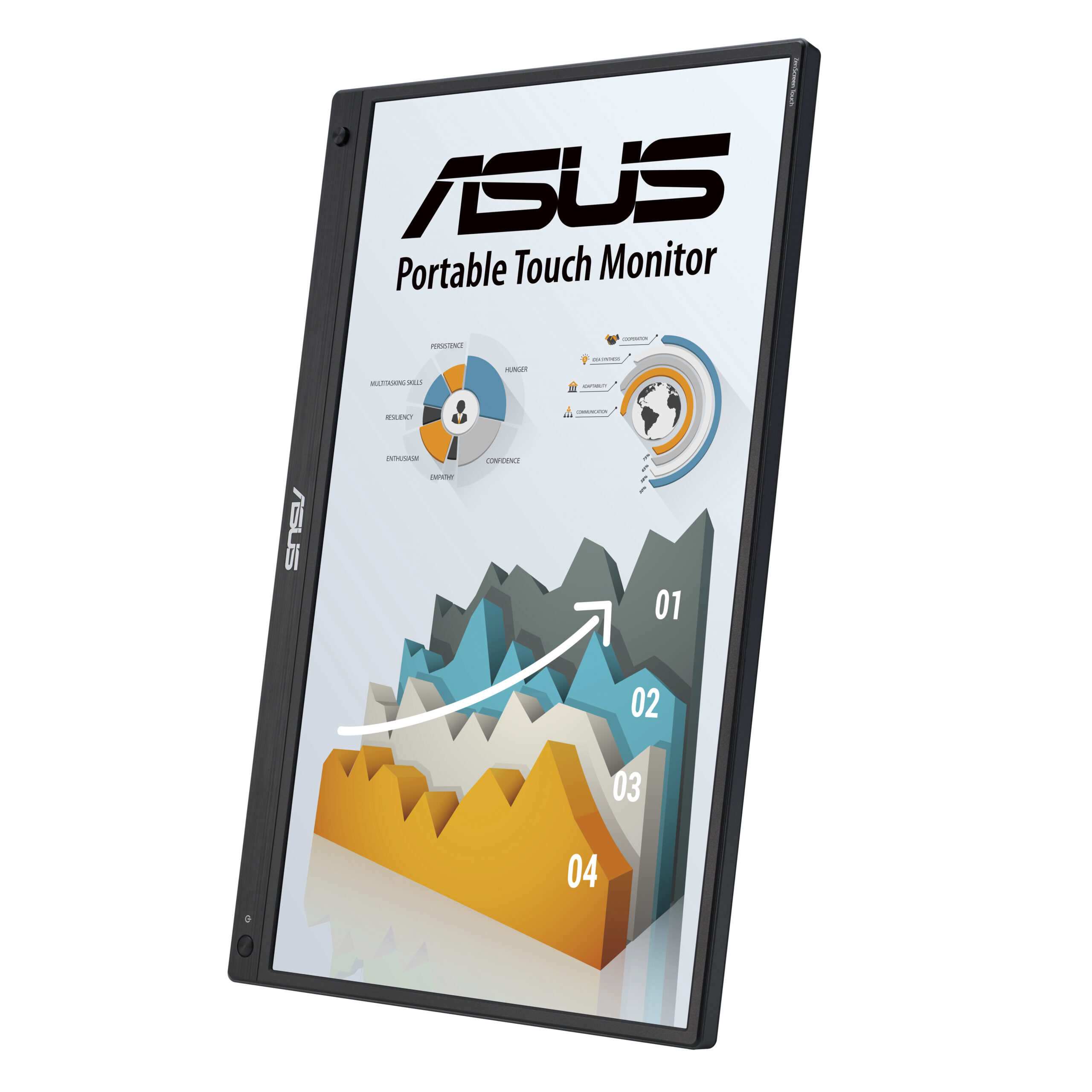 ASUS ZenScreen MB16AHT computer monitor 39,6 cm (15.6") 1920 x 1080 Pixels Full HD Touchscreen Zwart - Afbeelding 7