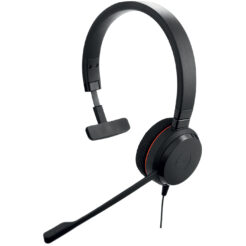 Jabra Evolve 20 Headset Bedraad Hoofdband Kantoor/callcenter USB Type-C / USB Type-A Zwart