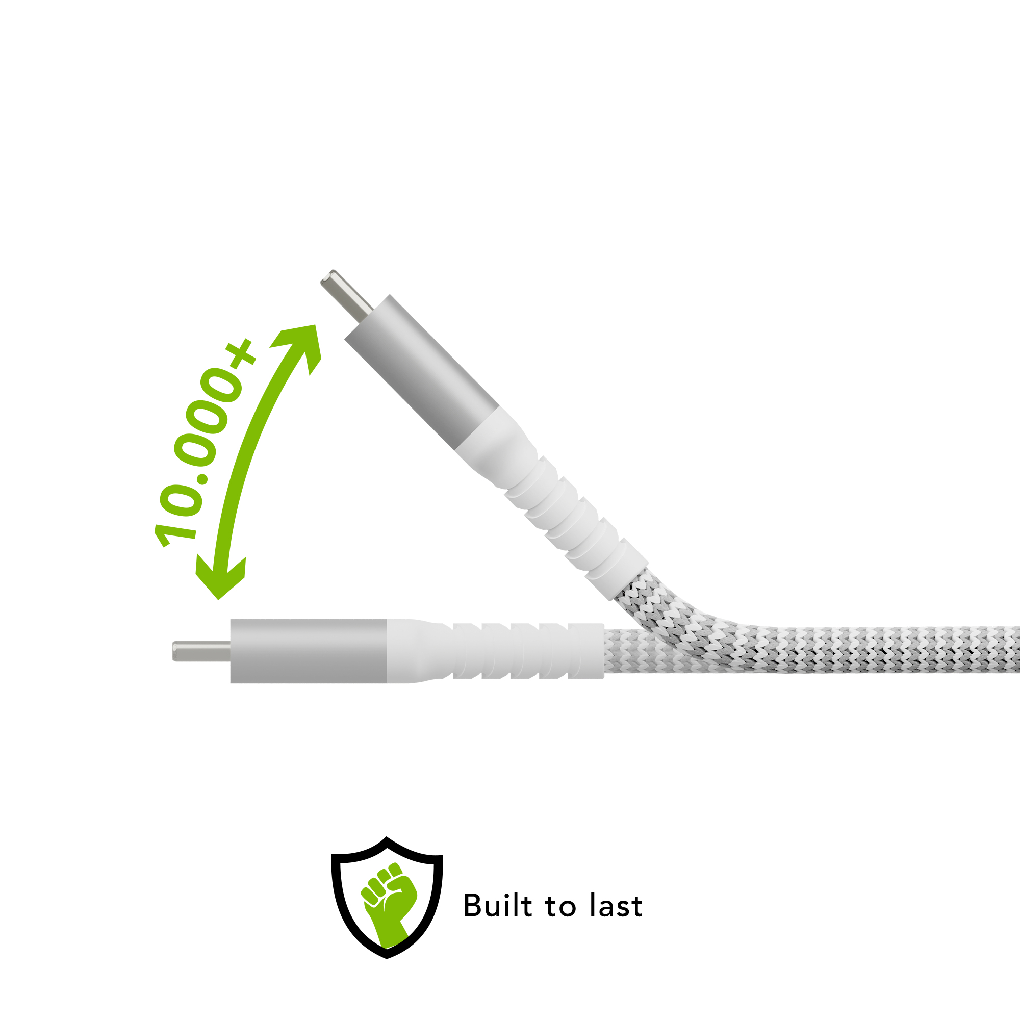 dbramante1928 CB12ALGR7115 Lightning-kabel 1,2 m Wit - Afbeelding 4