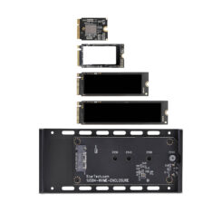 StarTech.com USB4 M.2 NVMe SSD Behuizing, 40Gbps, Externe USB-C / Thunderbolt NVMe SSD Behuizing, Aluminium Heatsink Behuizing, B+M/M-Key - Afbeelding 4