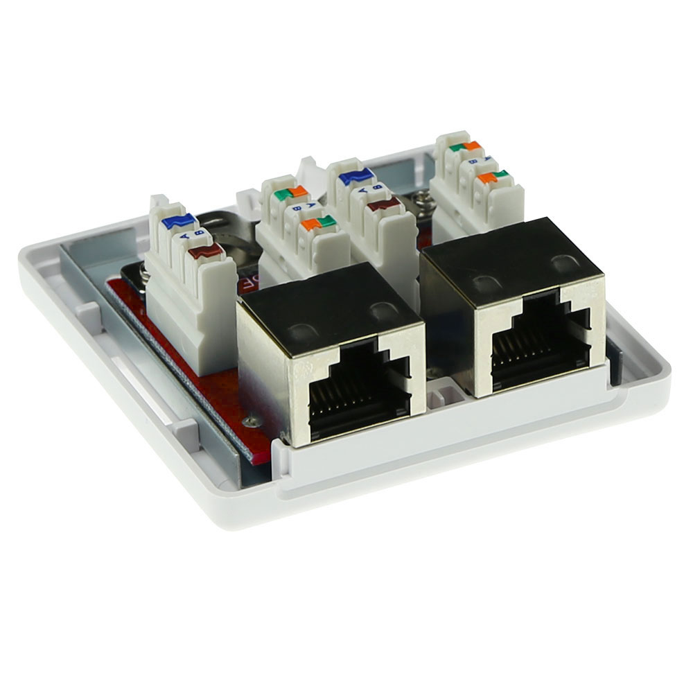 ACT Modulair opbouwdoos shielded 2-voudig CAT6A - Afbeelding 5