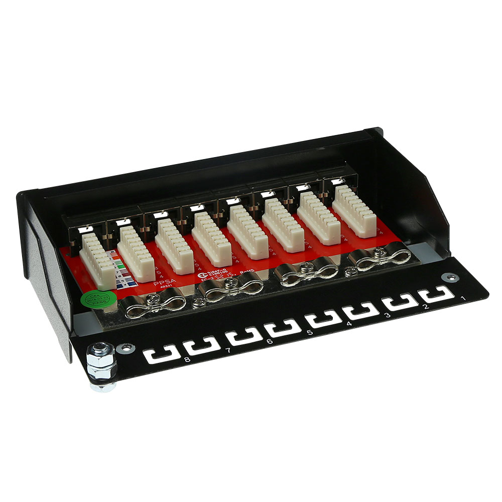 ACT Modulair opbouwdoos shielded 8-voudig CAT6A - Afbeelding 4