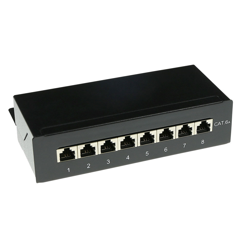 ACT Modulair opbouwdoos shielded 8-voudig CAT6A - Afbeelding 2