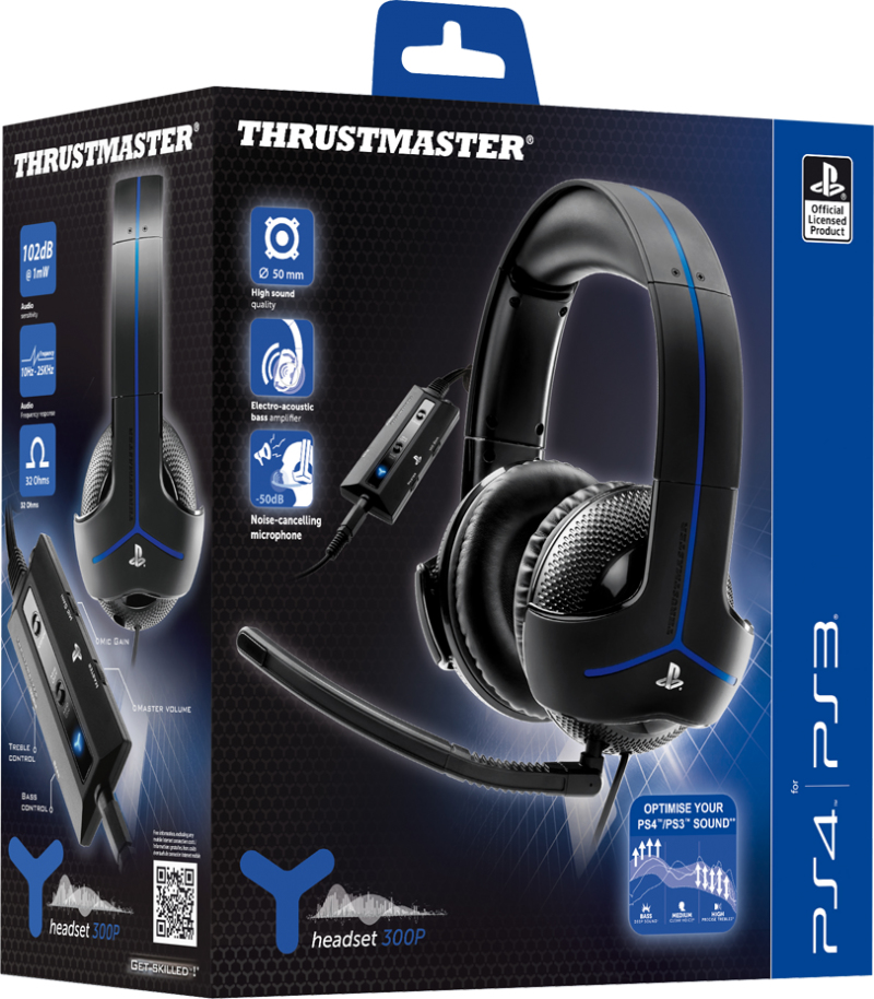 Thrustmaster Y-300P Headset Bedraad Hoofdband Gamen Zwart - Afbeelding 5