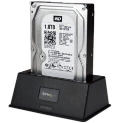 StarTech.com Single Bay USB 3.0 naar SATA Hard Drive Docking Station, USB 3.0 (5 Gbps) Hard Drive Dock, Externe 2.5/3.5" SATA I/II/III HDD/SSD Docking Station, Top-Loading Hard Drive Bay - Afbeelding 4