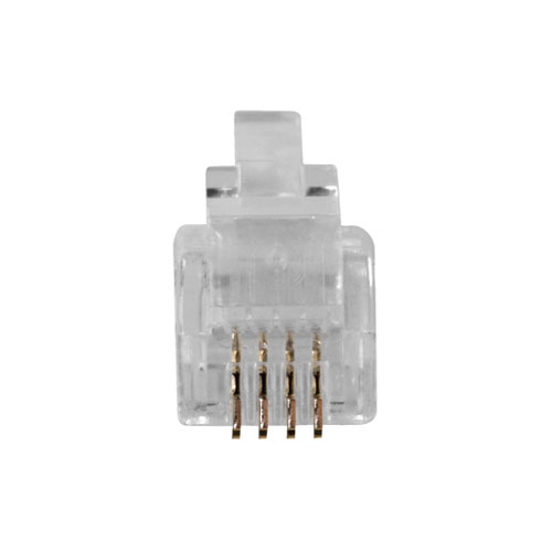 ACT RJ10 (4P/4C) modulaire connector voor platte kabel - Afbeelding 4