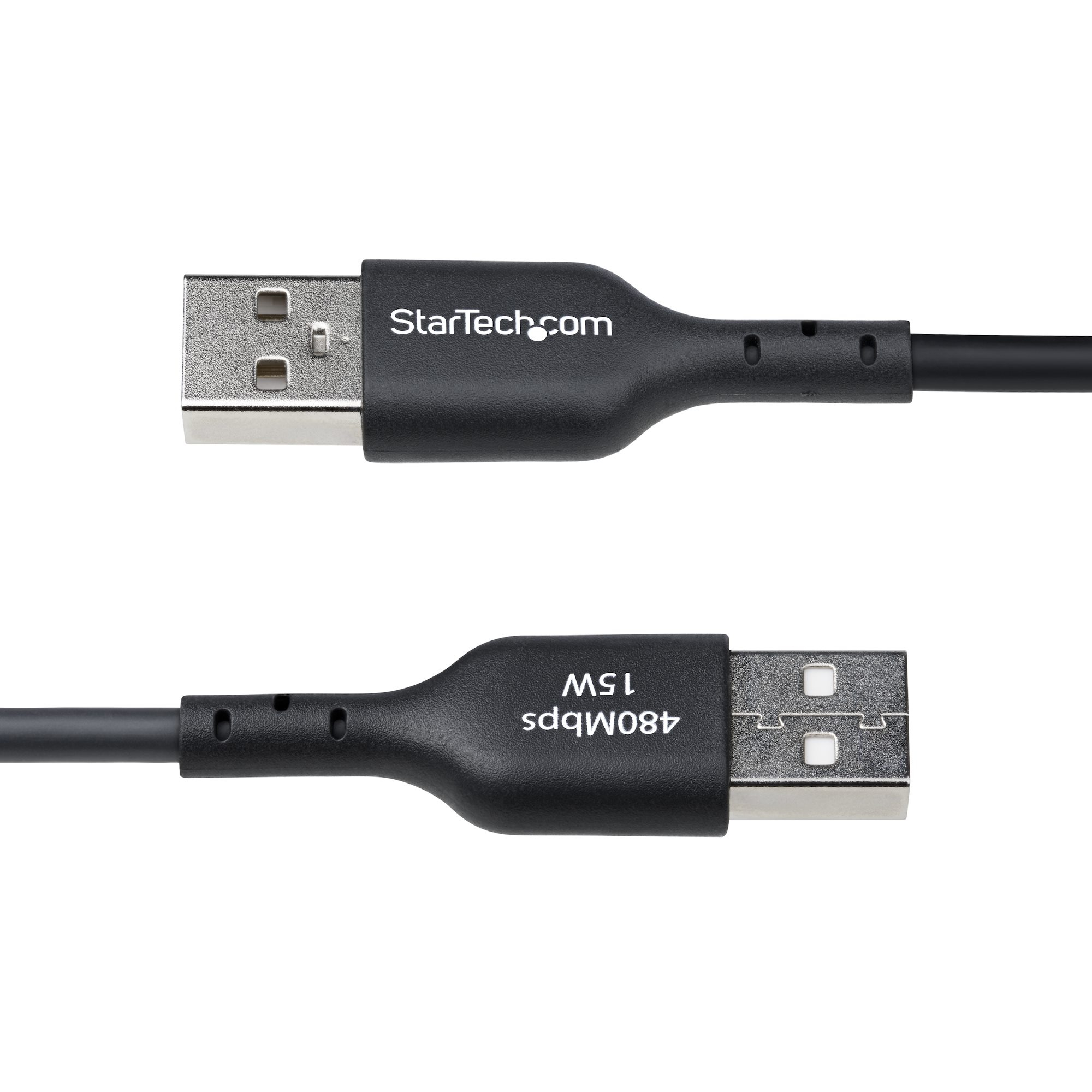 StarTech.com 30cm USB-A naar USB-C Laadkabel, USB-A naar USB Type-C Oplaadkabel, Opladen & Synchroniseren, Fast Charge 3A, USB 2.0 Datakabel, TPE Mantel, Zwart - Afbeelding 5