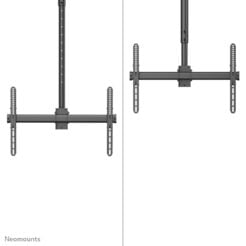 Neomounts CL35-440BL16XL Monitor/TV-beugel plafond 37-70" - h 250-300 cm - Afbeelding 7