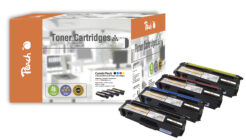 Peach 110956 tonercartridge 4 stuk(s) Zwart, Cyaan, Magenta, Geel