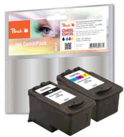 Peach 316603 inktcartridge 2 stuk(s) Zwart, Cyaan, Magenta, Geel