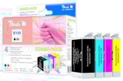 Peach 314791 inktcartridge 4 stuk(s) Zwart, Cyaan, Magenta, Geel
