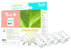 Peach 316219 inktcartridge 4 stuk(s) Zwart, Cyaan, Magenta, Geel