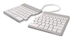 R-Go Tools Ergonomisch toetsenbord R-Go Split Break met pauzesoftware, gesplitst toetsenbord, QWERTY (US), Bluetooth, wit