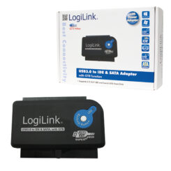 LogiLink AU0028A tussenstuk voor kabels USB 3.0 IDE / SATA Zwart - Afbeelding 3