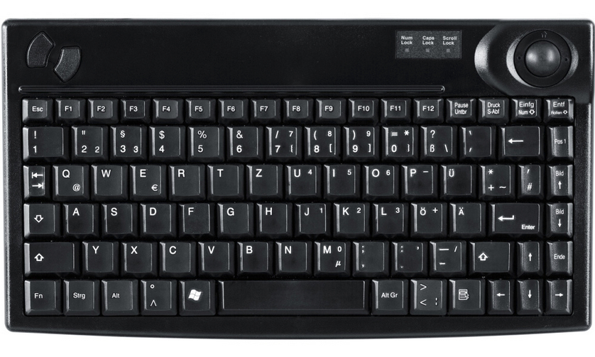 Contour Design Active Key AK-440-TU toetsenbord USB QWERTY Amerikaans Engels Zwart - Afbeelding 2