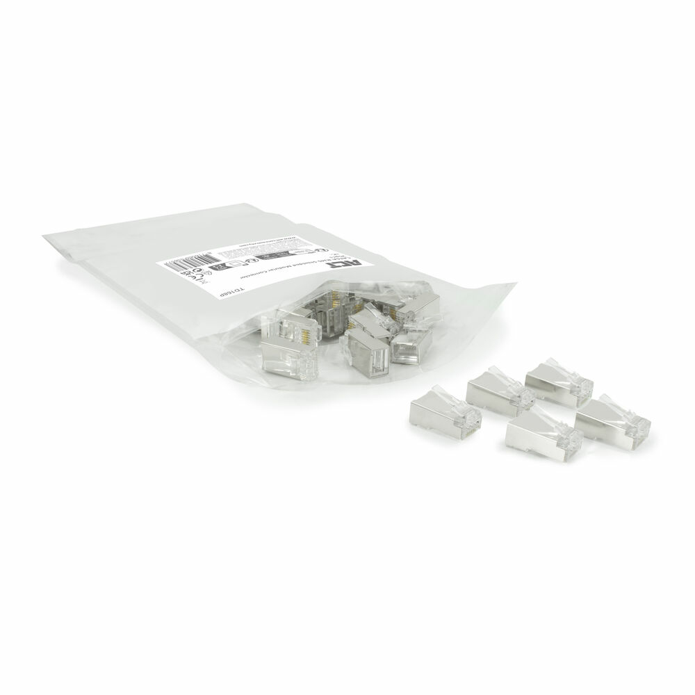 ACT CAT6A pass-through shielded modulaire RJ45 connector - Afbeelding 3