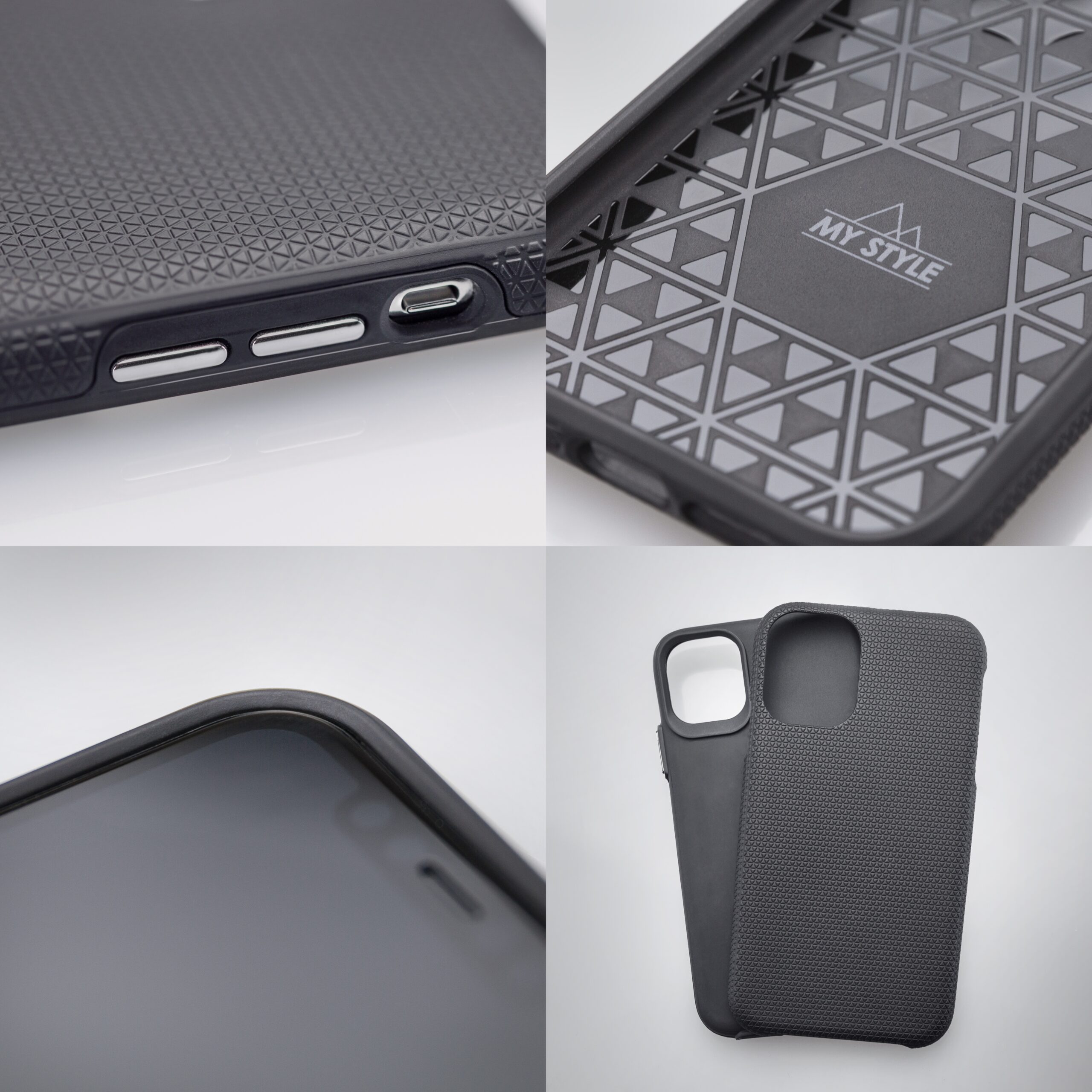 My Style Tough Case for Samsung Galaxy A51 Black - Afbeelding 2