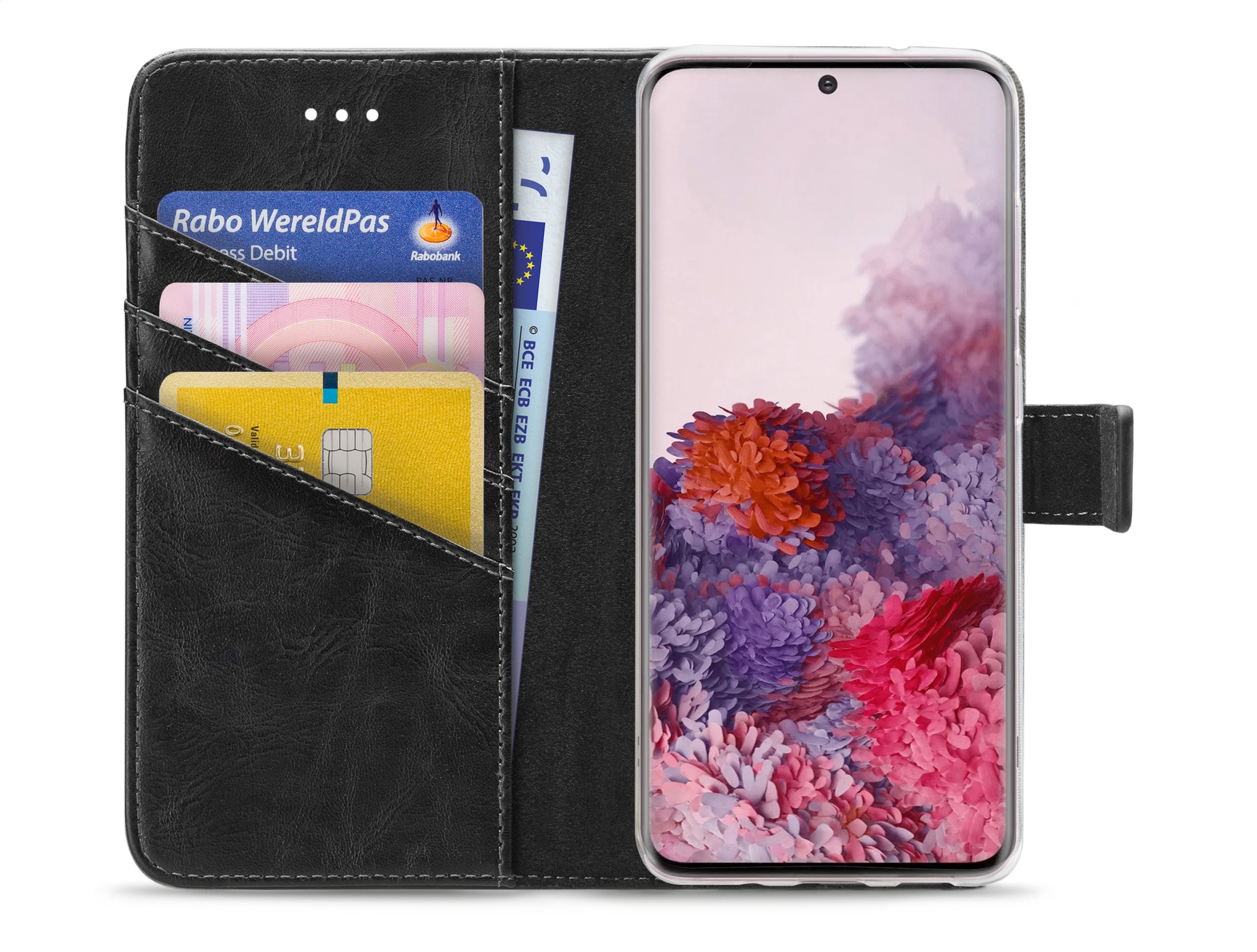 My Style Flex Wallet for Samsung Galaxy S20/S20 5G Black - Afbeelding 2