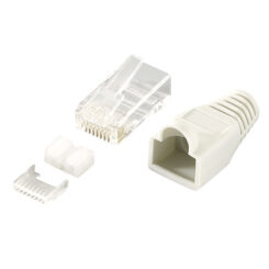 LogiLink MP0021 kabel-connector RJ45 Grijs, Transparant - Afbeelding 2
