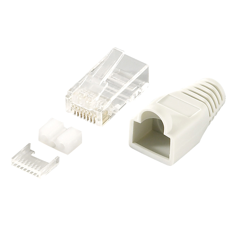 LogiLink MP0021 kabel-connector RJ45 Grijs, Transparant - Afbeelding 2