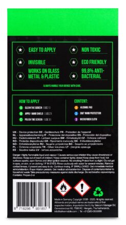 Striker Coating Antibacterial Nano Coating voor o.a. Smartphone en Tablets