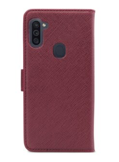 My Style Flex Wallet for Samsung Galaxy M11 Bordeaux