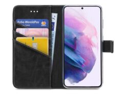 My Style Flex Wallet for Samsung Galaxy S21 5G Black - Afbeelding 2