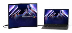 ASUS ZenScreen Fold OLED MQ17QH computer monitor 43,9 cm (17.3") 2560 x 1920 Pixels Quad HD Zilver - Afbeelding 3