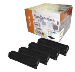 Peach 111756 tonercartridge 4 stuk(s) Zwart, Cyaan, Magenta, Geel